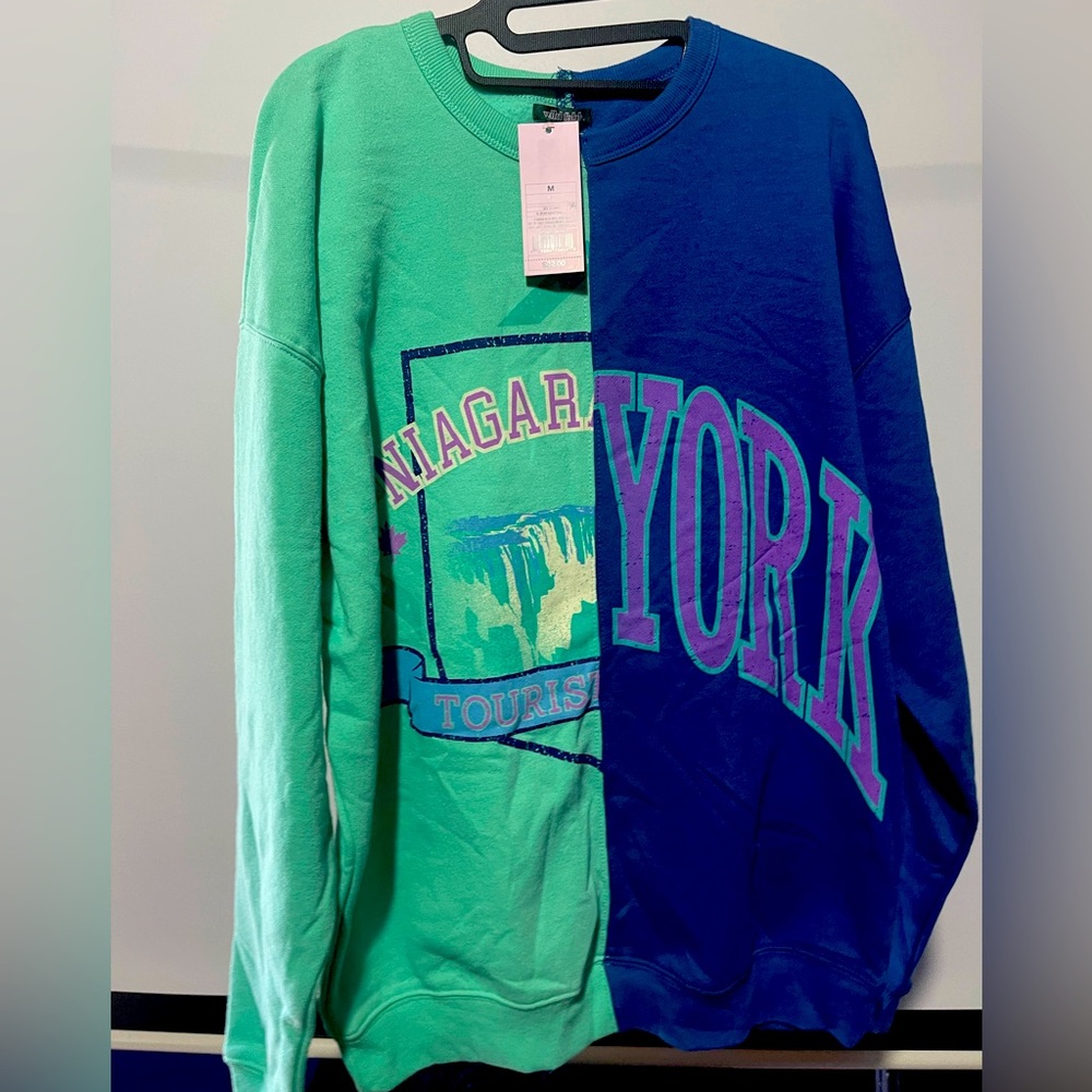 Winter two tone sweater ?